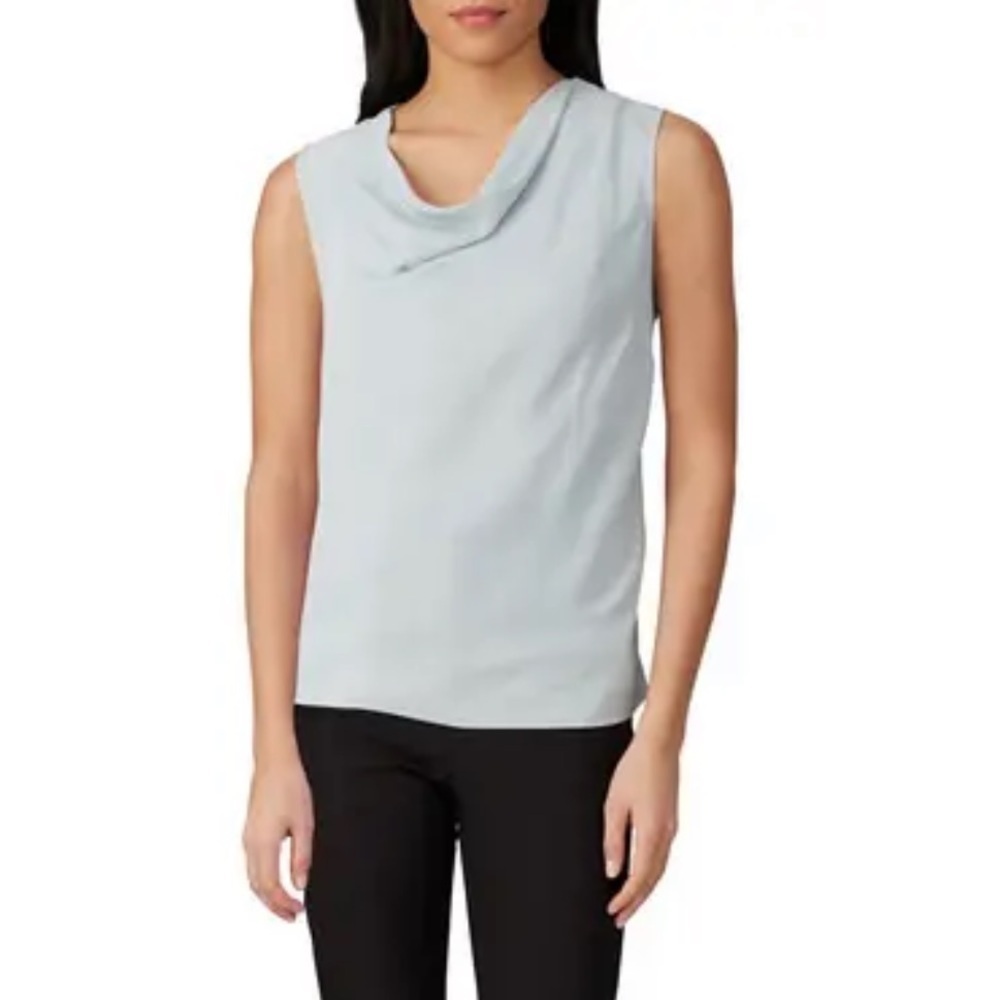 Emporio Armani Sleeveless Drape Top